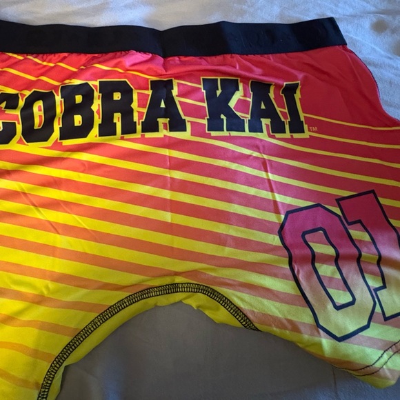 Classic comfortable 2 Pack
Cobra Kai Boxer Briefs
BREATHABLE
1 Large & 1 XL - Picture 2 of 6